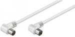 Goobay Cablu coaxial 90 grade la coaxial 90 grade 10m dublu ecranat Goobay (11524)