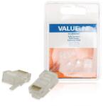 Valueline Mufa RJ45 CAT5 transparent tata 5buc Valueline (VLCB89300T) - habo
