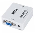 Cabletech Adaptor audio-video VGA-HDMI VGA +audio intrare la HDMI iesire Cabletech (ZLA0795)