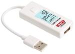 UNI-T Tester USB UNI-T UT658B monitorizeaza starea de incarcare a dispozitivelor alimentate prin USB (UT658B)