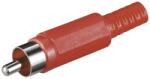 Goobay Mufa RCA tata din plastic rosu Goobay (11276)