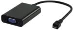 Valueline Cablu adaptor MHL micro USB 5 pini - VGA +Jack 3.5 mm 0.2m VALUELINE (VLMP39030B0.20) - habo