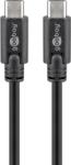 Goobay Cablu sincronizare incarcare super viteza USB TYPE C 3.2 Gen 1 - USB TYPE C 3m 3A 5Gbit/s Goobay (66509)