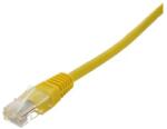 Well Cablu de retea UTP Well cat5e patch cord RJ45 0.25m galben UTP-0008-0.25YW-WL (UTP-0008-0.25YW-WL)