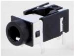 Cliff Conector Jack 3.5 mm CLIFF FC68125 soclu mama stereo 4 contacte THT pe placa (FC68125) - habo