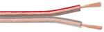 Goobay Cablu difuzor cupru 2x2.5 mm transparent 10m OFC 99.9% oxygen-free copper Goobay 15130 (15130)