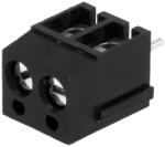 Degson Electronics Regleta 2 contacte de conexiuni placa PCB in unghi 90 5mm 2 piste max. 2.5mm2 negru DEGSON ELECTRONICS DG300-5.0-02P-13-00AH (DG300-5.0-02P-13-00AH)