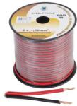 Cabletech Cablu difuzor cupru 2x1.5mm rosu/negru Cabletech KAB0385 (KAB0385)