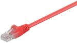 Goobay Cablu UTP Cat5e rosu 0.5m RJ45-RJ45 Goobay (68339)