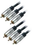 EDC HT cablu 3x RCA 0.75m EDC (02-6700)