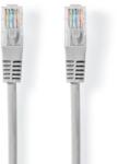 Nedis Cablu UTP Nedis Cat5e mufat 0.5m patch cord gri (CCGT85000GY05) - habo