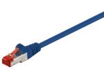 Goobay Cablu patchcord 5m PiMF CAT6e SSTP 2x RJ45 cupru ecranat albastru Goobay (68270)