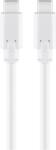 Goobay Cablu USB Type C Generatia 1 tata-tata 1m alb GOOBAY (67194) - habo