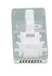 Well Mufa retea RJ45 8P8C Cat5e neecranat contacte aurite Well (TEL-0080-WL) - habo