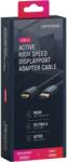 clicktronic Cablu Profesional Displayport tata - HDMI tata 2m Clicktronic OFC 10.2Gbit/s 1920x1200p WQHD 75Hz (70720) - habo