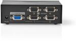 Nedis Splitter VGA 4 porturi negru NEDIS (CSPL5904BK) - habo
