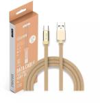 V-TAC Cablu USB TYPE C 1m plat auriu 2.4A RUBY EDITION V-Tac SKU-8499 (SKU-8499) - habo