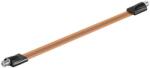 Goobay Cablu coaxial plat 0.5m cu conector F mama-mama Goobay (67246)
