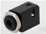 Cliff Conector Jack 3.5 mm CLIFF FC681375VH soclu mama stereo 3 contacte pe panou cu piulita (FC681375VH) - habo