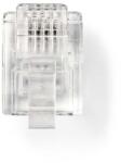 Nedis Set conectori RJ11 tata transparent 10buc NEDIS (TCGP90923TP)