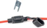 Carguard Suport siguranta auto MINI 11x8.6mm etans cu cablu 22cm /1mm2 cupru max 15A 1buc Carguard USC008 (USC008)