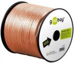 Goobay Cablu boxe 2x1.5mm transparent CCA Goobay 15019 (15019) - habo