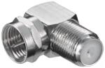 Goobay Conector F tata la F mama cu 90 grade Goobay (11390)