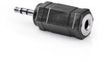 Nedis Adaptor Jack Stereo 2.5 mm tata - Jack Stereo 3.5 mm mama Nedis (CAGP21930BK) - habo