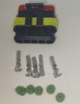 TE Connectivity Set conector cablu Superseal 1.5 mama mufa 5 pin 5 pini inclusi + 5 garnituri incluse IP67 TE Connectivity 282089-1-SET-F (282089-1-SET-F)
