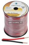 Cabletech Cablu difuzor cupru 2x0.75mm rosu/negru Cabletech KAB0383 (KAB0383)