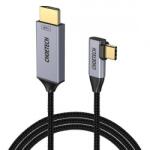 Choetech Cablu USB Type C 90grade - HDMI 1.8m Choetech XCH-1803 (XCH-1803)
