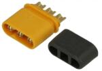 AMASS Conector alimentare DC mufa MR30 tata 3pin 15A 500V lipire pe cablu AMASS MR30-M (MR30-M)