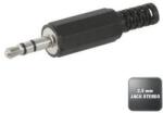 Goobay Mufa Jack 2.5 mm stereo tata cu protectie cablu Goobay (11005) - habo