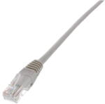 Well Cablu FTP Cat5e patch cord 1m RJ45-RJ45 ecranat gri Well (FTP-0007-1GY-WL) - habo