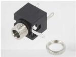 Cliff Conector Jack 3.5 mm CLIFF FC6812 JYO-35 pentru panou soclu mama mono 2 contacte (FC6812 JYO-35) - habo