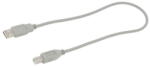 Qoltec Cablu USB 2.0 A - USB B imprimanta 0.5m gri QOLTEC-50394 (QOLTEC-50394)