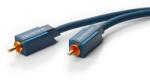 clicktronic Cablu audio-video Profesional 1x RCA tata-tata 2m 75ohm cupru AWG23 aurit Clicktronic (70445) - habo