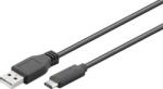 Goobay Cablu USB 2.0 tata la USB Type C tata 3m 3A negru Goobay (55469)