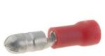 Ninigi Terminal papuc rotund tata 4mm 0.5/1.5mm2 crimpat pe cablu rosu NINIGI ST-040/R (ST-040/R) - habo