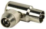 Valueline Conector coaxial profesional mama cotit Valueline (CX PROFSOCK)