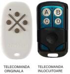 Unitronic Telecomanda inlocuitoare poarta garaj de 2 si 4 canale cod fix 433.92MHz Roger M80 compatibila cu originalul (846) (Roger M80)