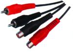 Cabletech Cablu prelungitor 2x RCA 3m mama-tata Cabletech (KPO2661-3)