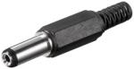 Goobay Mufa DC 2.1x5.5mm tata pin 14mm cu protector cablu Goobay (11121)