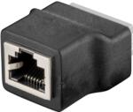 Goobay Adaptor bloc terminal cu 8 pini clema la RJ45 mama 8P8C Goobay 76737 (76737) - habo
