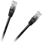 Rebel Cablu patchord UTP Cat6 0.25m negru RB-6013-0.25 Rebel (RB-6013-0.25)