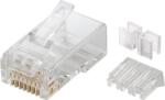 Goobay Mufa retea RJ45 8P8C Cat6A neecranat contacte aurite 50u Goobay (72501) - habo