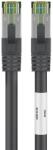 Goobay Cablu patchcord Cat8.1 SFTP 2m PiMF 2000MHz RJ45 cupru negru Goobay (66722) - habo