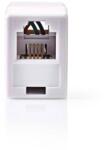 Nedis Cuplaj modular Nedis RJ11 mama - RJ11 mama alb (TCGP90920WT)