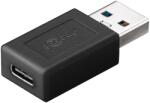 Goobay Adaptor USB3.0 SuperSpeed USB-A tata - USB-C mama negru Goobay 45400 (45400)