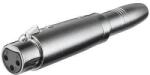 Goobay Adaptor XLR mama la Jack 6.35 mm mono mama Goobay (27453)